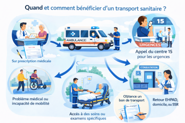 Quand et comment bénéficier d’un transport sanitaire ?
